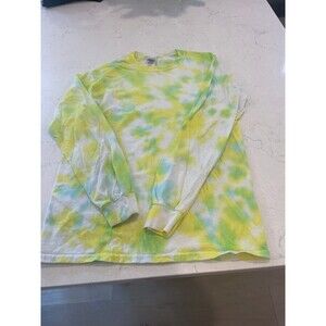 Long sleeved tye-dyed tshirt
